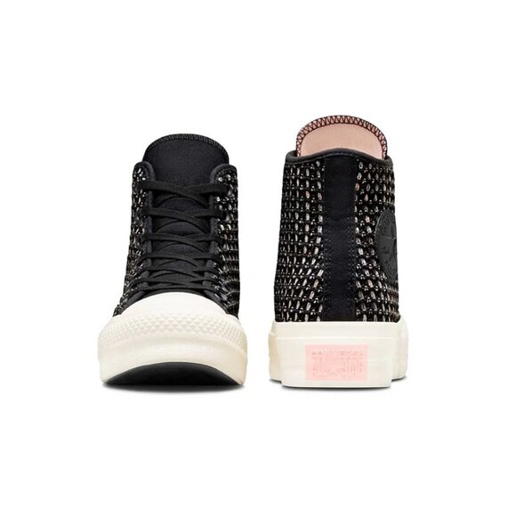 NEW Converse Chuck Taylor All Star Lift Platform Crochet Women's Size 7 NEW - Picture 11 of 13
